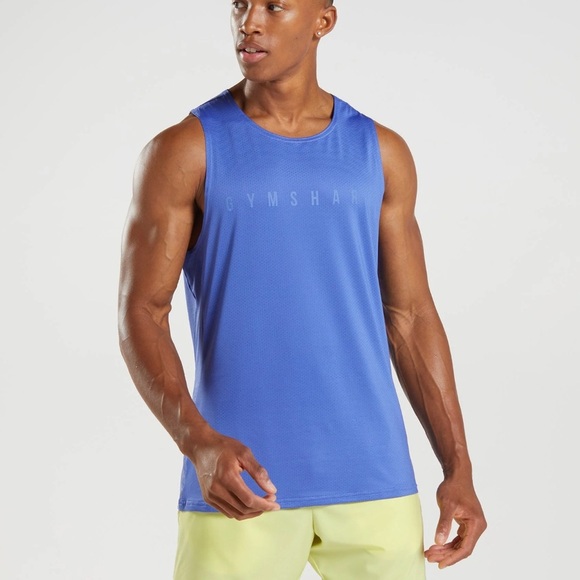 Gymshark Men's Blue Tank Top XXL - Picture 1 of 11